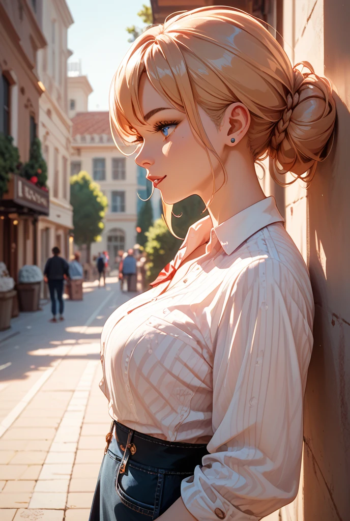 DEN_danielle_sharp,
standing on a balcony wearing an elegant outfit, Paris scene, Eifel tower, balcony railing, balcony, City scape, scenic,
bokeh, f1.4, 40mm, photorealistic, raw, 8k, textured skin, skin pores, intricate details  <lora:epi_noiseoffset2:1>, epiCRealism <lora:ClothingAdjuster3:-1.3>