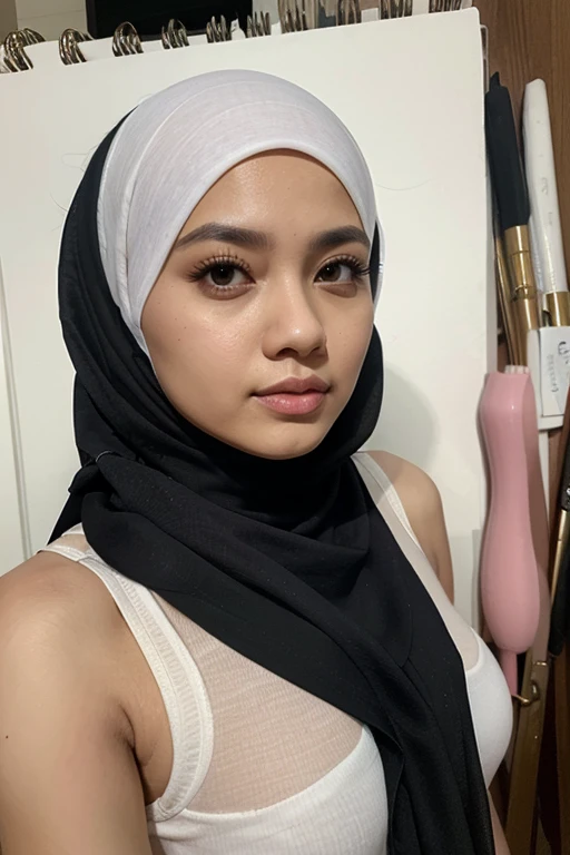 (Crying), Tiny (NUDE), (((TINY HIJAB MALAY GIRL))), masutepiece, High quality, UHD 32K, Realistic face, Realistic skin feeling , A Malay Lady, 8 years old, , Very cute and baby-like face, (((FLAT CHEST))), (MATRIX WORLD), ((look In front at the VIEWER)), ((())), (((CUTE GIRL))), ((Fluorescence)), ((SLIM)), (DARK NIPPLE),(HAIRY PUSSY) (CLOSET)