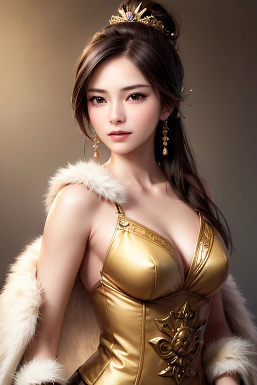 top-quality、​masterpiece、超A high resolution、(Photorealsitic:1.4)、Raw photo、1 girl、（heavy breasts）、glowy skin、(((detailed beautiful faces)))、（Gorgeous Silver Bikini Armor、(((Random hair))),(((Beautiful legs))),(Kobold、ogre、Fierce battle with orcs),（Colossal tits）、Seductive look、(Background of decaying dungeon ruins)、（Ultimate Beauty）、（Detailed and realistic beauty face）、(Fighting Demonic Beasts)、(Small LED)、((super realistic details))、portlate,globalillumination、Shadow、octan render、8K、ultrasharp、Colossal tits、Raw skin is exposed in cleavage、metals、Details of complex ornaments、Japan details、highly intricate detail、Realistic light、(Mystical expression),CGSoation Trends、Red Eyes、radiant eyes、Facing the camera)、Gundam、Small LED、Toostock、（Gold Micro Bikini）、（Attack of the Monster Beasticro Bikini Armor）、Toostock、Toostock、