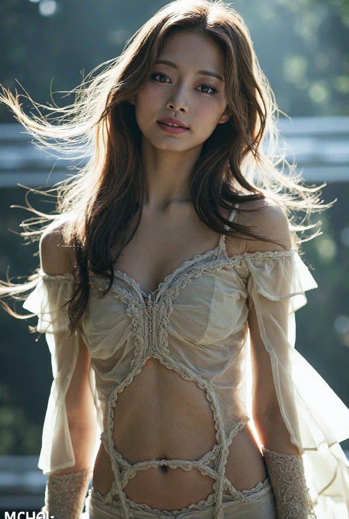 A MILF, (Bare shoulders, Exquisite luxury bedroom, Hair between the eyes, Long hair, Oval face, Double eyelids, parted lip, Blue eyes, Solo, ((Areola)), (cleavage), Armpits, Delicate and sexy (鎖骨: 1.3), Brown hair, (Shiny skin: 0.8), (Masterpiece: 1.4), (Best quality: 1.4), Natural (Large: 1.25), shiny lip, Perfect abs, (Thin fabric), Tight waist, , Areola, Inner seam, full bodyesbian, Open legs, Blush, Slender, Crotch,Smile, pony tails, Naked