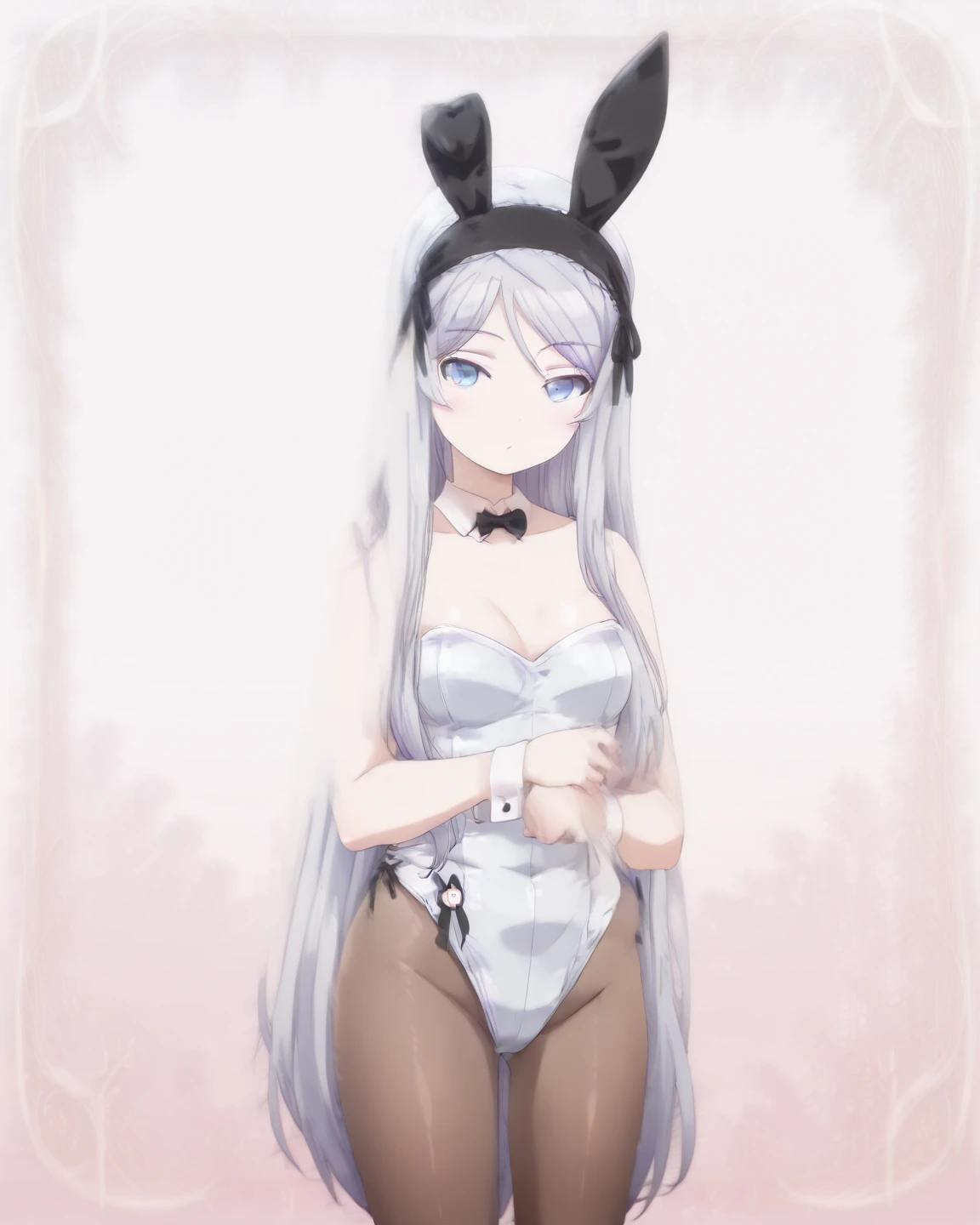 ((masterpiece, best quality)), (Pokémon), (sylveon) (furry), Detailed, Intricate Details, solo, one character, eye patch, best quality, (female), fluffy fur, (2 ears), navel, breast, long hair, fluffy fur neck, good anatomy, wide hips, black poncho