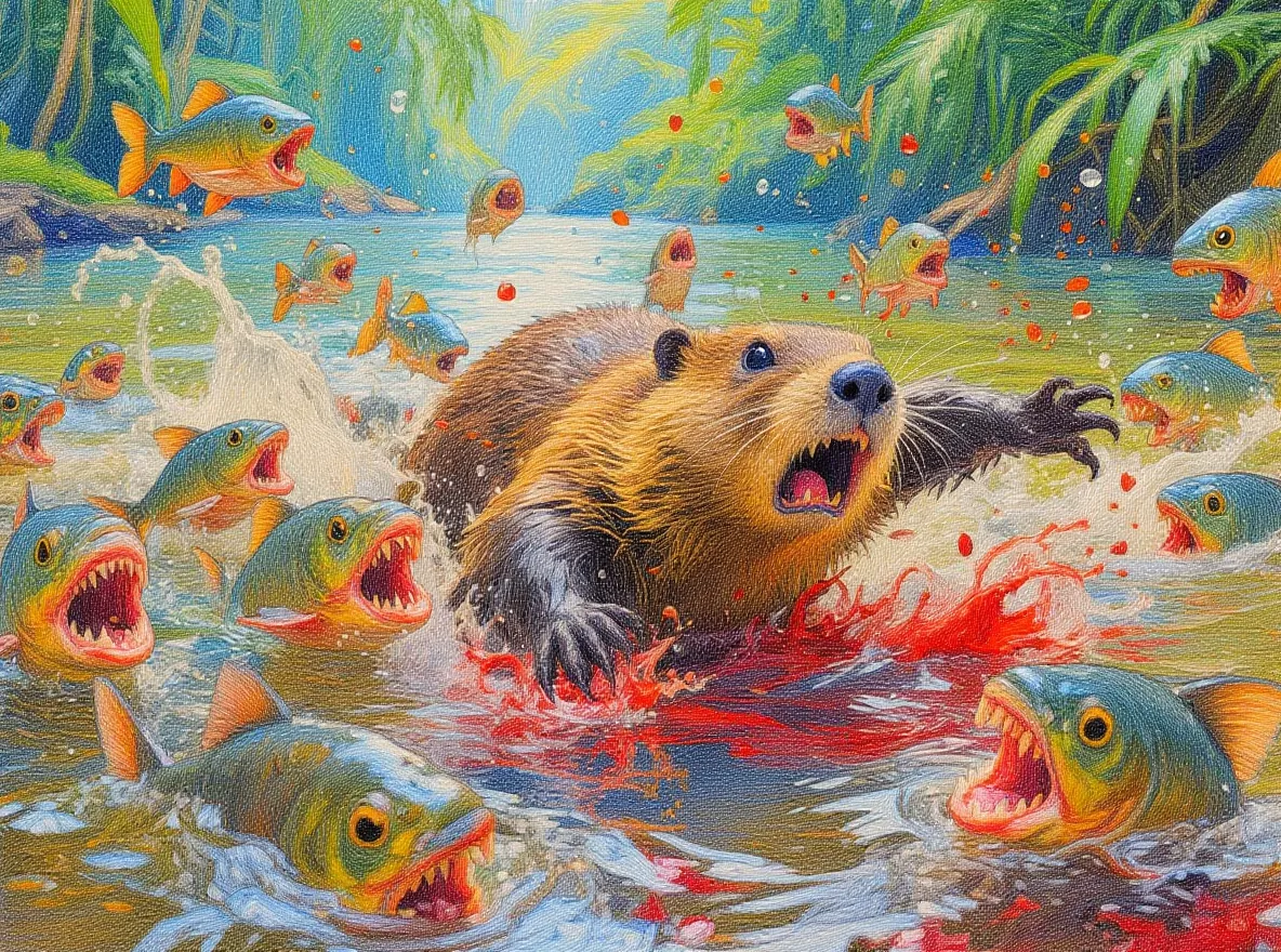 Redraw with colored pencils