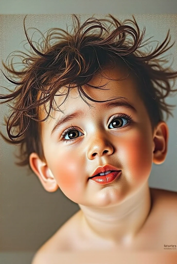 "Cute Baby Michal Jakakson Hyper Real, Unrealistic mechanism, Studio Lighting, nffsw, 8K, Cute child facial expressions" --auto --s2