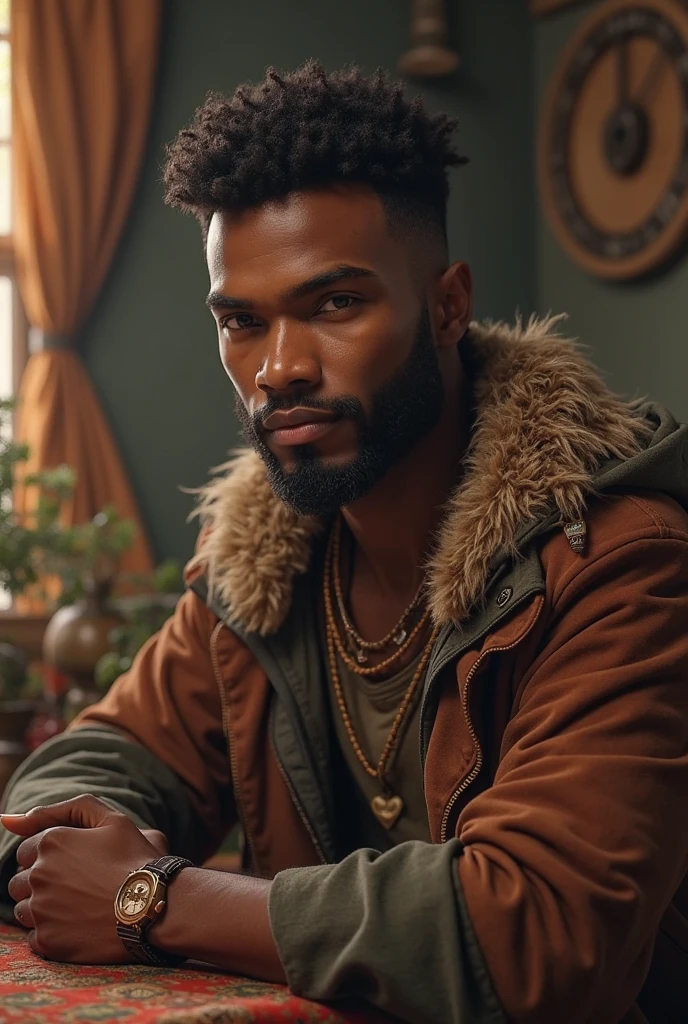 ((ultra detailed, masterpiece, absurdres))
<lora:DPDIMMark:0.9>
DPDIMMark, 1boy, dark skin, brown eyes, short hair, Cozy Cabin in a Snowy Forest with Warm Fireplace