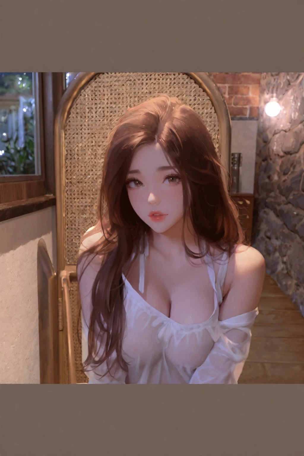 Fishnet tights,Sleep on your back,Woman lying on her back,Top view,Overhead angle,Overlooking the Picture Corner,Small underwear,blonde,Wavy Hair,Top quality masterpiece, 1 girl, alone, Looking at the audience, Very large胸,Super huge , blush ,1 girl, Big Breasts, Cleavage, To the audience, Very large, (Large saggy breasts), At the hotel, sexy, glamorous, Wet body .