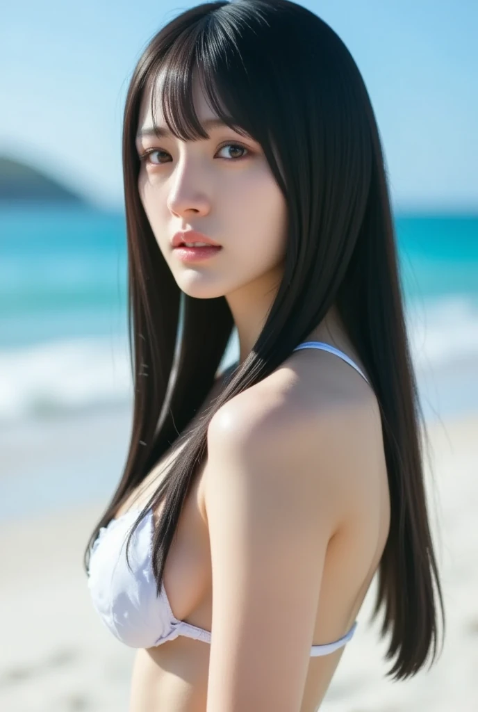 An arafed asian woman in a white dress posing by the water, Yoshitomo Nara, ai yazawa, yasumoto oka, kotegawa yui, kimi takemura, aoi ogata, shiori teshirogi, young pretty gravure idol, sui ishida with black hair, young gravure idol.
Masterpiece, ultra detailed, realistic, photo realistic, high detail RAW color photo, professional photograph, extremely detailed, finely detail, lens flare, Dynamic lighting, 8K, RAW Photo, Best High Quality, Masterpiece: 1.2, Ultra HD: 1, High Detail RAW Color Photo, Pro Photo, Realistic, Photo Realistic: 1.5, Live Photo, Super detailed, Masterpiece, Real Skin, Realistic Skin, Realistic HD Eyes, Highly detailed Eyes, Perfect Eyes, Perfect face, Perfect fingers, extremely detailed face, extremely detailed eyes, extremely detailed skin, perfect anatomy.