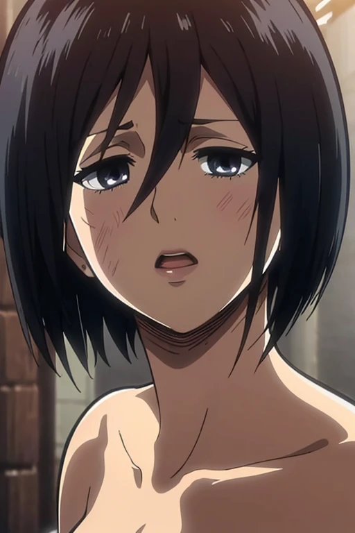 score_9, score_8_up, score_7_up,1girl,source_anime,brown hair,short tied hair,brown eyes,freckles,detailed face,masterpiece,best quality, medium breasts, cleavage, navel, hand on hip, room, legs, sitting, bed, nipples, bouncing breasts, grab breasts, grabbing breasts, looking at viewer, blush