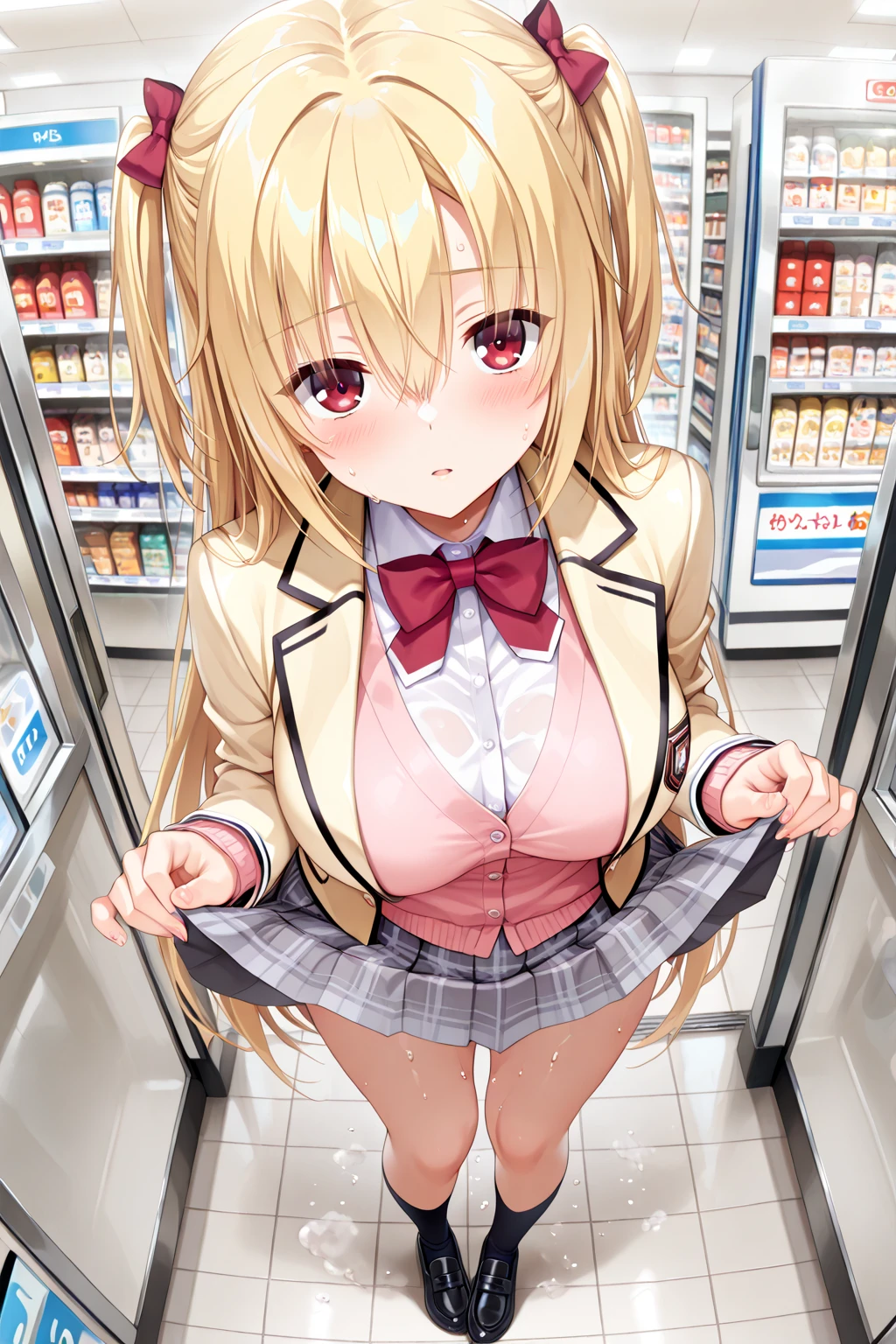 ((Young girl、Primary school students))Shopping at the supermarket and waiting in line at the cash register、There are items in the basket、Pick up and select the product、Merchandise Shed、Have a basket、Inserting a vibrator into your、shame、blush、Pussy juice overflows from the pussy、The vibration of the vibrator makes her pussy juice drip、((Durable Vibe、Overflowing pussy juice))、Vibrator Masturbation、Horny girl、女子Primary school students、A young girl with a baby face、、Her pussy juice is dripping all the way to the floor、Stringy pussy juice、A young girl with a baby face、Lace Stockings、Lace dress、((A thick vibrator is inserted into a black pantyhose and she is made to cum))pleasure、The floor is flooded with pussy juice、((tits、Erect nipples))