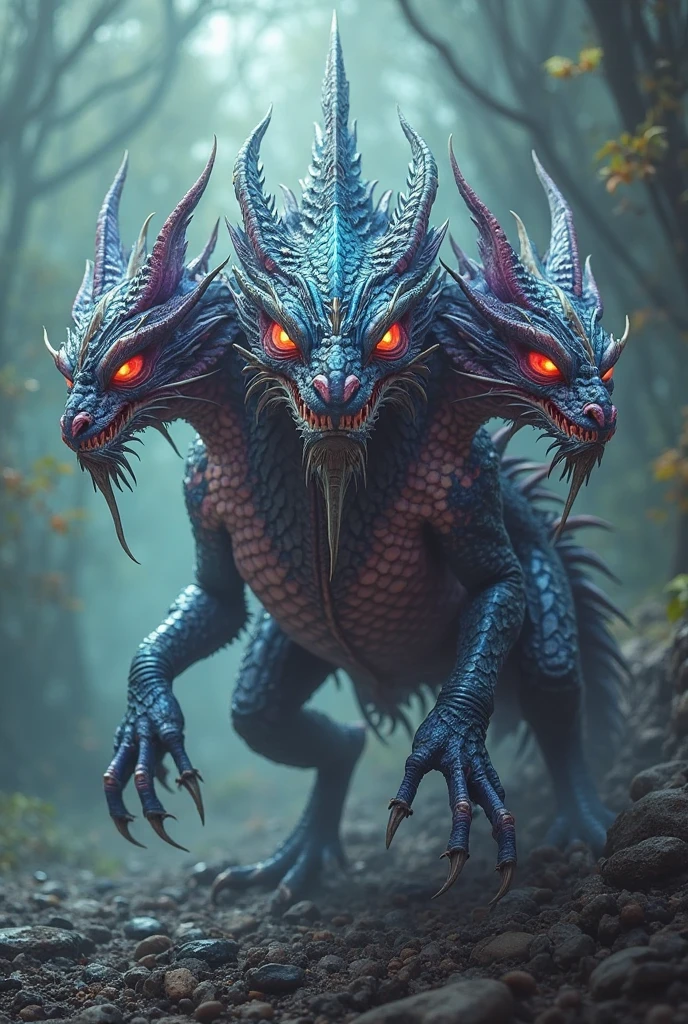 hyper detailed masterpiece, dynamic, awesome quality,a a webbed eclipse radiation drake-like Wyvern, wing spines, horned head, short bird-like legs, of ral-mold <lora:ral-mold:0.6> <lora:DonM0ccul7Ru57XL:0.6> DonM0ccul7Ru57XL