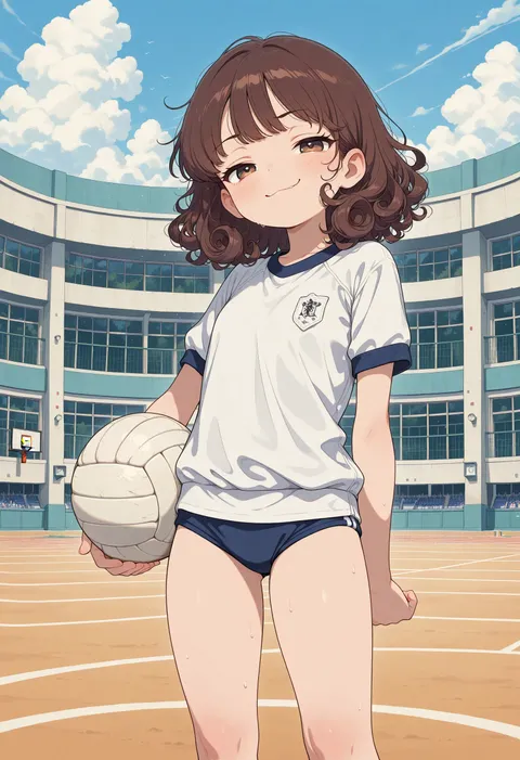Chica de voleibol de anime