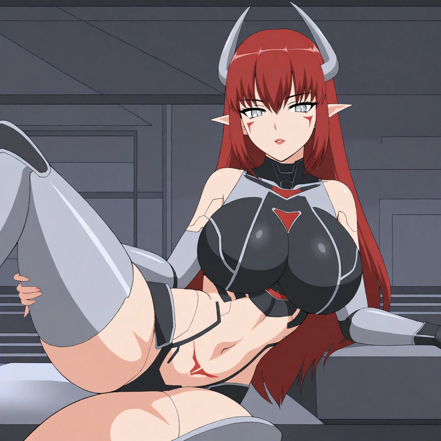 wolf girl,girl, anal,ass,big tits,ass sex,sex,red hair with white streak,long red hair,wolf ears,garb ass sex, top down bottom up ass sex,dark purple panties pulled down to her lower inner thigh,her anal ring being penatrated,laying in almost doggy style position,back pov,back view,viewed from back,she has a big ass,has a pleasured expression,enjoys it,anal sex,top down,wearing thigh highs,being pinned down,pinned down,butt spread,big strong hand holding her hips,hands holding her hips,being held in position,being fucked,sex,girl,being fucked by 3 men,3 men,girl has elf ears,girl is sitting on mans lap,getting fucked from behind,riding him,werewolf girl,grey wolf ears,grey wolf tail,girl
