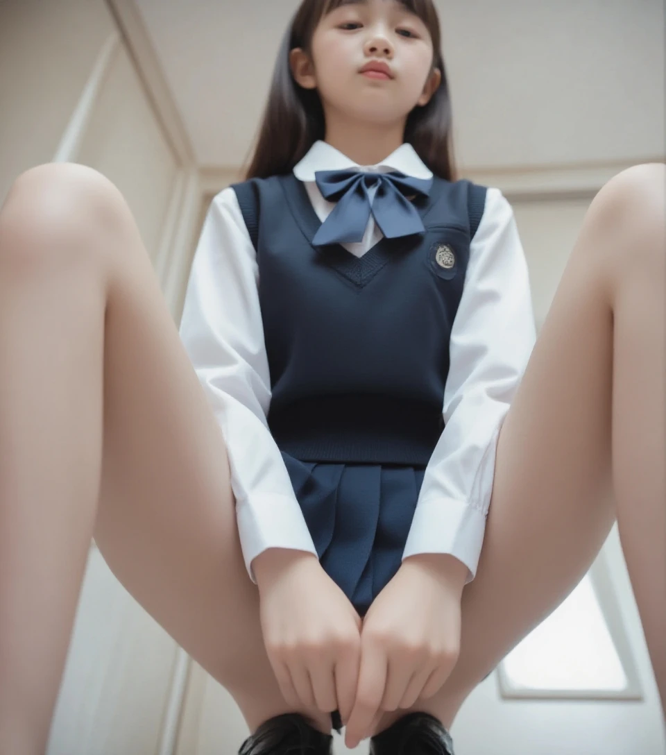 dark blue clothes