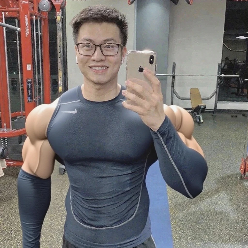 1 sexy shirtless man, smile, full body, white wet underwear, Korean people , korean men, (high glossy details), chest muscles, large arm muscles, blood vessel, big muscles, Broad shoulders, looking at the audience, Balancing the eyes, (Wear glasses), (Backpack), The background is a train station.