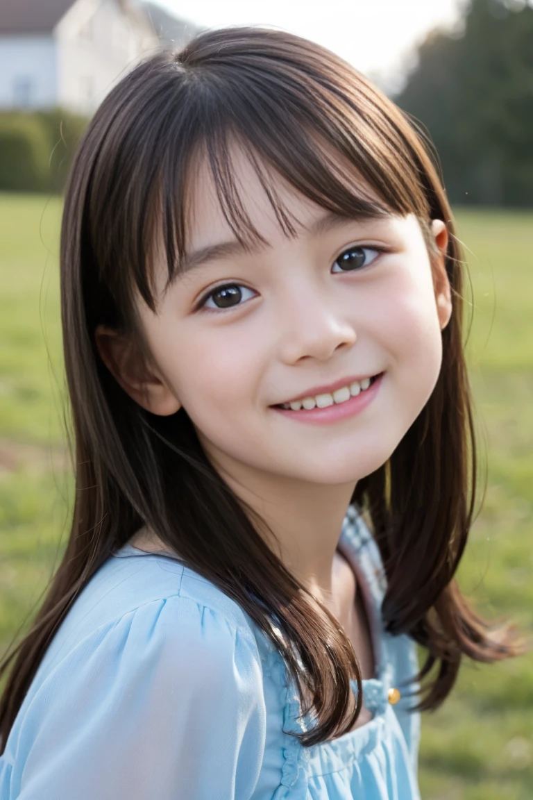 6 years old、、smile、Big eyes、Shining eyes、cute