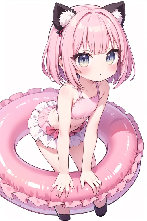 nsfw、BREAK Perfect Anatomy、Highest quality、(cute:1.1)、(cute)、(High resolution:1.2)、Unbelievably absurd:1.3、Incredible illustrations、(cuteイラスト:1.2)、(Beautiful background、Poolside)(1 girl) 、solo)、(10th Generation、JK、Loli face、Small breasts:1.2)、slender、、、、Eye highlights、embarrassed、Pink hair, Long Hair, Cute Hips, Straw hat、Striped swimsuit、Sandals), finger to mouth、(,from behind),cum in pussy、(tooth:0.6)、Cheeky 、Eye highlights、A confident smile、(Rear insertion position, Sex preparation:1.2),Appealing pussy, (Looking Back、lying on back), Inside the pussy, Vagina、Bend、(anal,Sex、Tentacles)