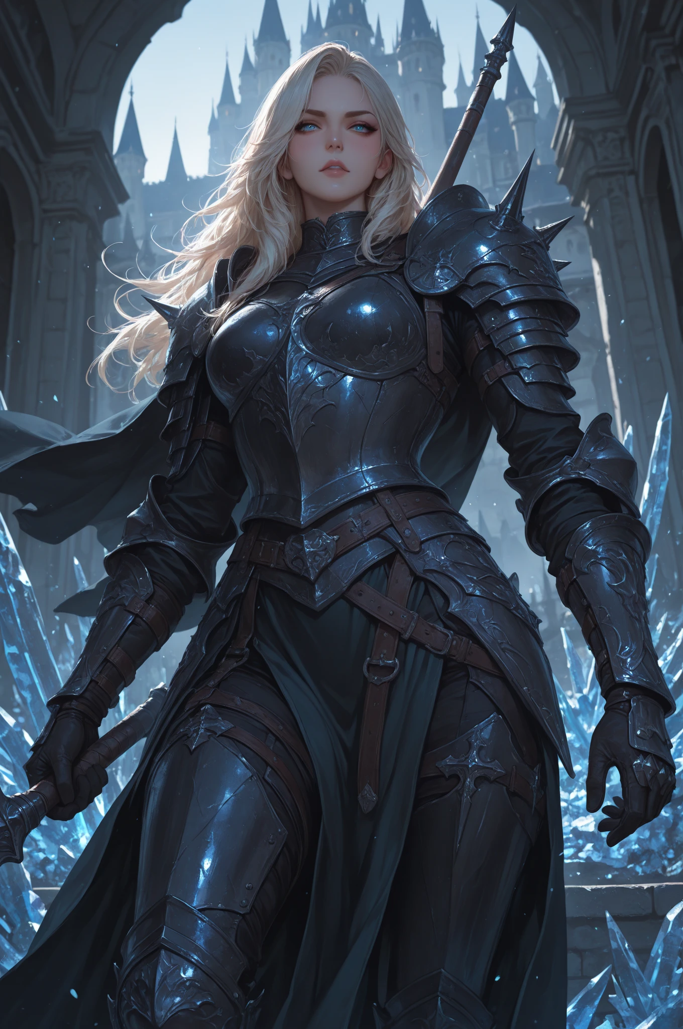 score_9, score_8_up, score_8, (((Single character image.))) (((1girl))) (((Solo))) (((Dressed in medieval fantasy attire.))) (((She wears medieval fantasy attire.))) (centered, upper body, 1girl, woman, smirk, long wavy white hair, Masterpiece, super quality, Looks like a lithe, athletic female for a fantasy setting. (((Dresses like a thrilling swashbuckler-pirate.))) She wears tight black leather pants, white, puffy, swashbuckler shirt, several sexy tattoos and a look of thrilling excitement. Background is a bustling medieval port town. Looks like a Dungeons and Dragons character. Looks like a fierce sexy rogue. Looks like a lithe and beautiful adventurer with a smug smirk. Looks like an incredibly goth female fighter in a fantasy setting. (((wearing fantasy armor))), fantasy artwork, fantasy attire, clear and sharp, attractive, (((luxurious hair))), (((exotic hair style))), sly, woman in her early 20’s, sassy, (((muscular))), (((ideal female physique))), (((black leather)))) (((White hair))), smug smirk, gorgeous face, and an athletic body, beautiful body, hyper detailed, gothic art, trending on artstation, Dungeons & Dragons, character portrait, intricate details, ultra detailed, ultra detailed clothes, epic masterpiece, intricate details, award winning, fantasy art concept masterpiece, trending on Artstation, digital art, unreal engine, 8k, ultra HD, centered image masterpiece:1.2, photorealistic:1.2, girl focus, volumetric lighting, glossy skin, shiny skin, award winning, fantasy art concept masterpiece, trending on Artstation, digital art, unreal engine, 8k, ultra HD, centered image
best quality:1.0,hyperealistic:1.0,photorealistic:1.0,madly detailed CG unity 8k wallpaper:1.0,masterpiece:1.3,madly detailed photo:1.2, hyper-realistic lifelike texture:1.4, picture-perfect:1.0,8k, HQ,best quality:1.0,