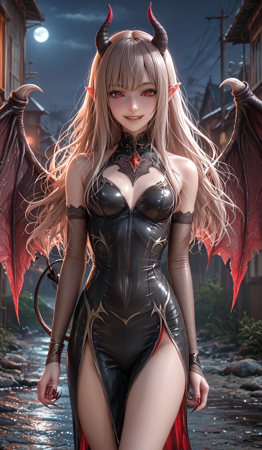 best quality, masterpiece,ultra detailed, official art,(extremely detailed CG unity 8k
wallpaper), (masterpiece), best quality, illustration, (powerful), art oflight, artist style, beautiful detailed star sky,(((bat print))), (cygames:1.4), (dark flame:1.3), Japanese light novel cover, grand scene, dark bodysuit,((fullbody)),((succubus tail)),
(beautiful detailedgirl), (((solo))),(((full body))),wet skin, (((demon queen))),
metal, complex pattern, beautiful detailed hair,red luminous eyes, longeyelashes,
((constricted pupils)),pointy ears, slit pupils,silver long hair,beautiful collarbone , (purple tattoo), (tattoo on leg), tattoo on arm, luminous gem on chest,(demon heart tail),demon fang, pointy ears,
((purple long fingernails)),(bat decorate soft armor), ((bat decorate high heels boots)),giant bat wings,(fingerless_gloves), bat print black garter belt, (elbow_gloves),fang out, a group of
bats, ((endured_face, open mouth, seductive smile, )),lingerie,
bat decorateanklet,bat decorate body,(presenting foot), (luminous tattoo),(queen),useing magical, (beautiful detalied hands), nfsw, (((pink steam from full body ))), ((2legs)) , ((neck biting)),
