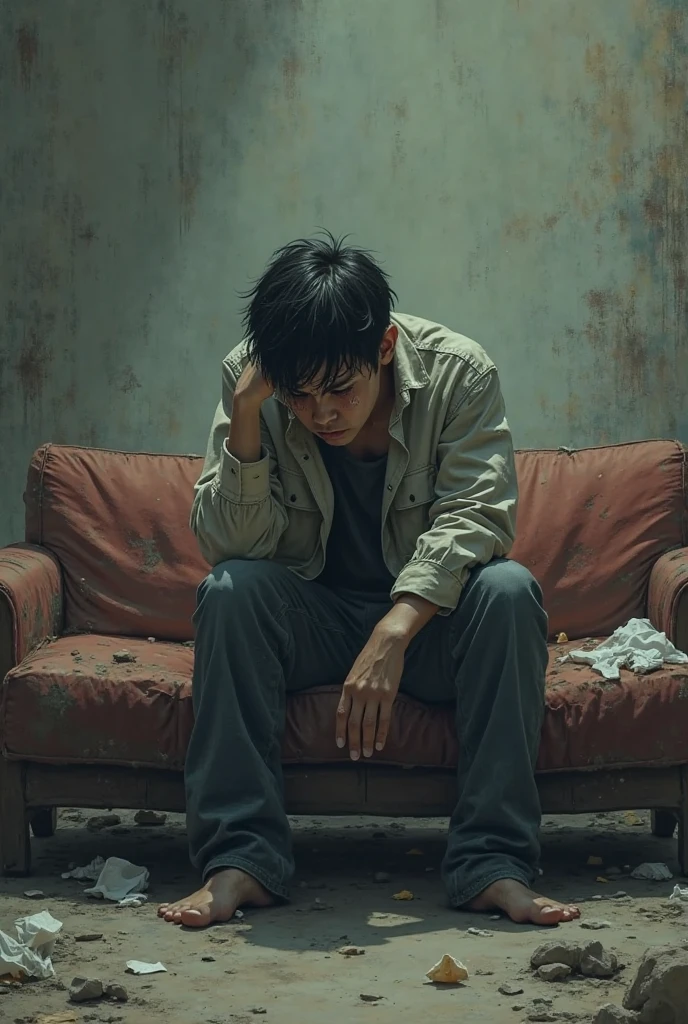 Sad boy sitting in saddest room with holcohol and cigrets background
Feeling the stress, I need some rest
I need to get some things off of my chest
My head's a mess, feel like I'm stuck in distress
Feel like I'm fucking depressed
Sit in the dark, sit with my thoughts
Asking myself, "Shit, am I lost?"
Giving myself, but don't know what cost
Living this up, wish I could pause