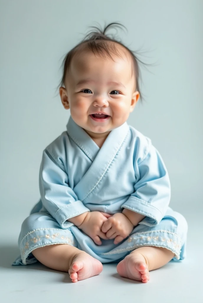 White Kimono　Bob　Baby Face　photograph