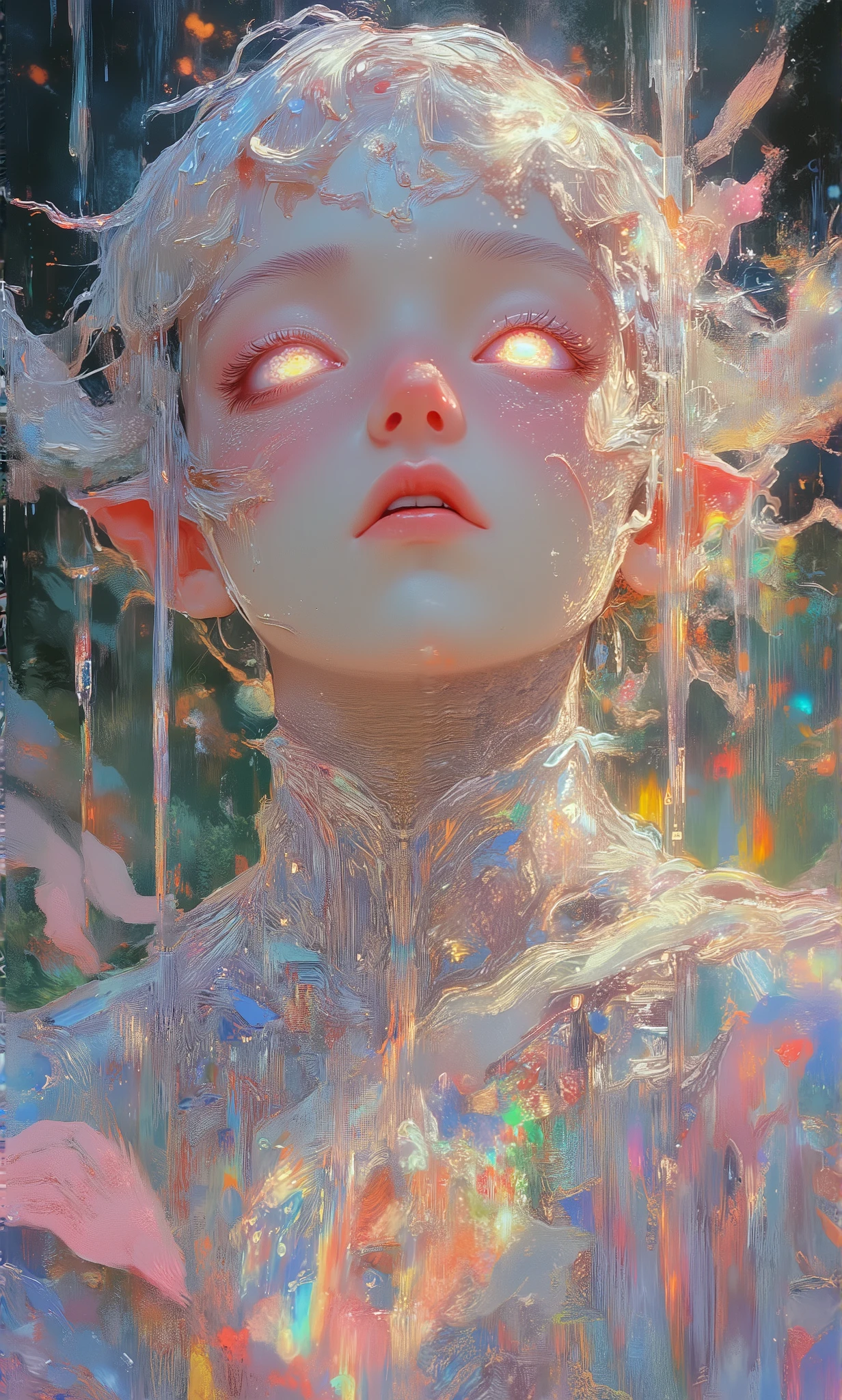 I see the crystal raindrops fall
And the beauty of it all
Is when the sun comes shining through
To make those rainbows in my mind
When I think of you sometime
And I wanna spend some time with you