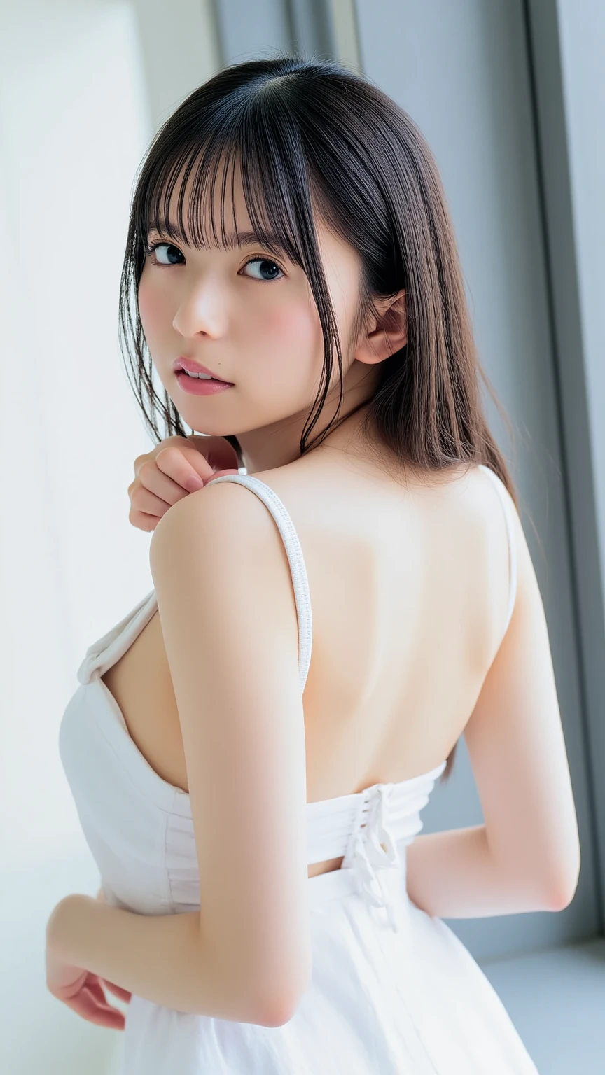 of the highest quality, masutepiece, Ultra high definition　Real: 1.4 1 girl　fullnude