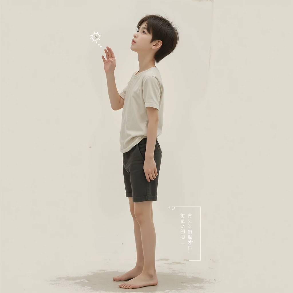 score_9, score_8_superior, score_7_superior, score_6_superior, score_5_superior, score_4_superior, super realistic),(alone, shota boy, age 15, (detailed eyes, detailed face, wearing a white t-shirt and green shorts), standing, shocked, hold, the genitals in livingroom