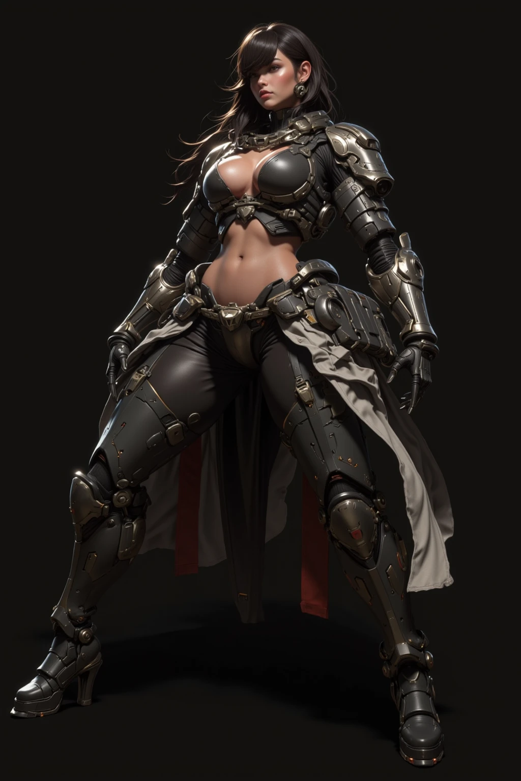 hll,evil female cyborg with (mechanical wings:1.4) wearing (black robes:1.2) (cloak:1.2),mechanical legs, <lora:hll_20230617094651:0.3> <lora:NijiExpressV2:0.4>  <lyco:EnvyBeautyMix20:0.5> <lora:AMechaSSS[color_theme,mecha musume, mechanical parts,robot joints,headgear]:0.5>  <lora:mechanical_wings-000007:1.0>
