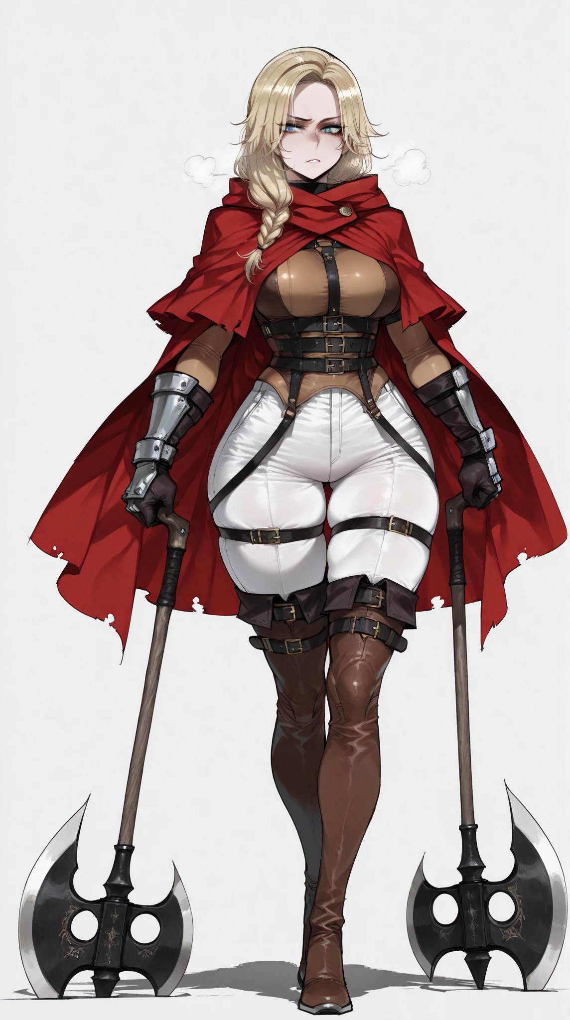 (best quality))), (((manga strokes))), red dragon woman knight, (((red helmet))), metallic panties, medieval albino girl, barbed wire belt, breasts covered with a wave-shaped metal breast shield, Curly white hair, long ribbon garter, chains wrapped around the arm, metal gloves, Great Sword, medieval castle, corpo fitness, bloodstains, nude belly, coxas nuas (((manga style))), violent, Manic, slenderbody, tipis, mas forte, perfectbody, black armour, ornate metal sleeves, complex look com um castelo medieval enorme, ((( sculptural body ))), (((1 girl))), garota de 25 anos com perfectbody,,Beautiful and well-groomed face,muscled body:1.2,solid color detailed jacket, (Head to thigh photos), Complex equipment, (((standing alone))), pirralha violent, ((())), sexually, pose de atitude, Artwork, post-apocalypse, (((manga style))), bounty hunter, violent, Manic, any way you want, slenderbody, tipis, mas forte, perfectbody, roupa moderna, advanced technology, neon, sleeves with vertical striped pattern, intricate background, (( cowboy shot )). complex look