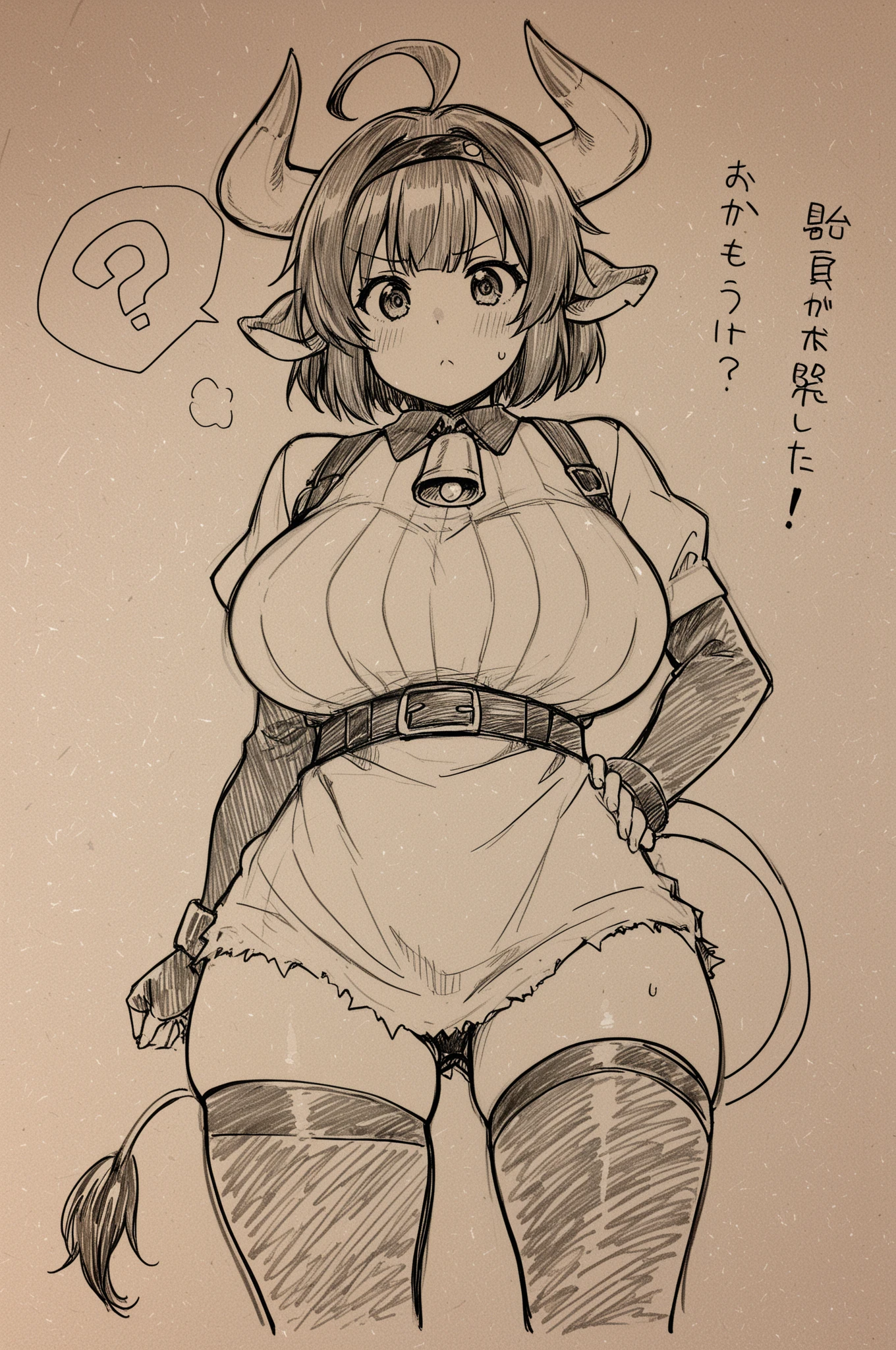 masterpiece, 4k, detailed, extreme detailed, hd, short hair, navel, nun, navel shown, short, cleavage, sexy stomach, legs exposed, thin waist, low-leg, bra, black lace bra, young adult, twinkling eyes, wide hips, thigh gap, pant zipper is down, enormous breasts, tomboy, hair bun, :3 face, hips forward, fat mons, heart shaped pupils, spoken hearts from their stomach, cameltoe, pregnant, bending over, big ass, covered clitoris, from behind, facing away, stomach is jiggling, large round belly, heart shaped pupils, underbelly, enormous ass, puffy vulva,
