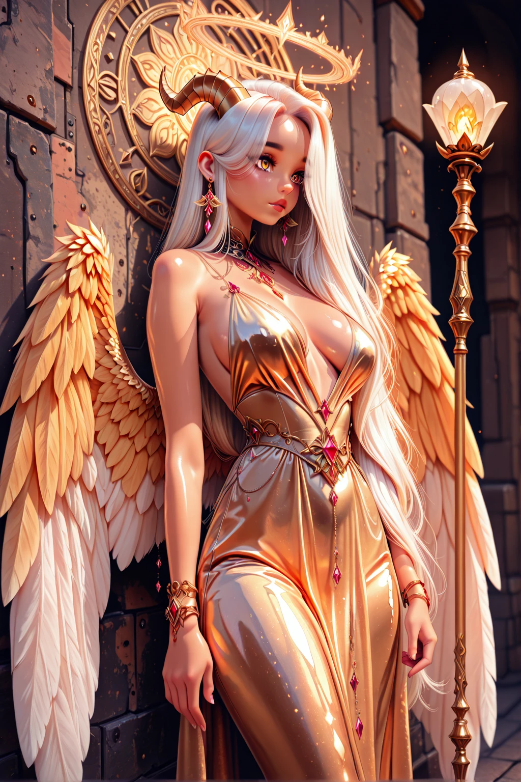 score_9, score_8, score_7_up, 1girl, magnificent body, oriental princess in her palace Padishah, solo, she is beautiful and very hot, open vagina, she caresses herself, grand setting