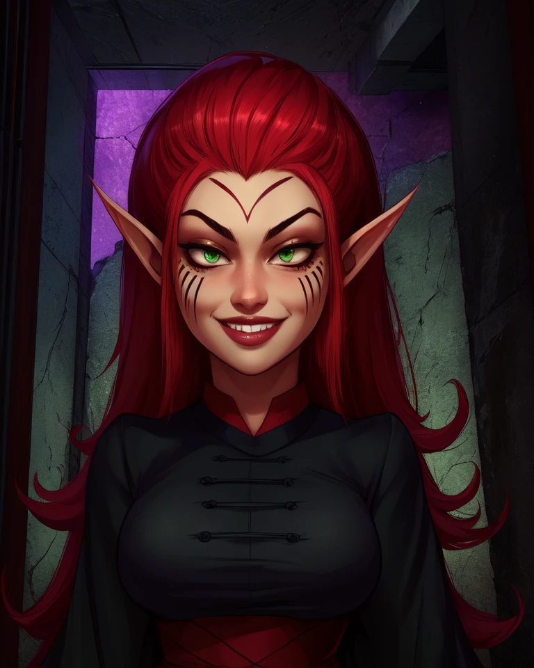 Turn her into a live action Hecaté concept art