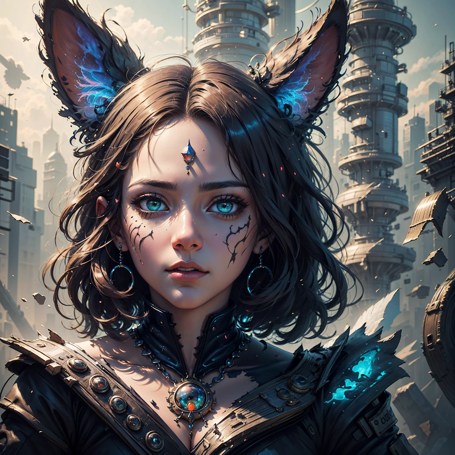 to8contrast style, a cute smoky kitten made out of metal, (cyborg:1.2), ([tail | detailed wire]:1.3), (intricate details), hdr, (intricate details, hyperdetailed:1.2), cinematic shot, vignette, centered, by Stray game, (the most beautiful portrait in the world:1.5)