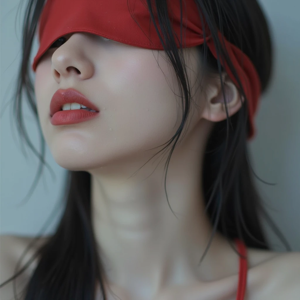 Red lips, bdsm