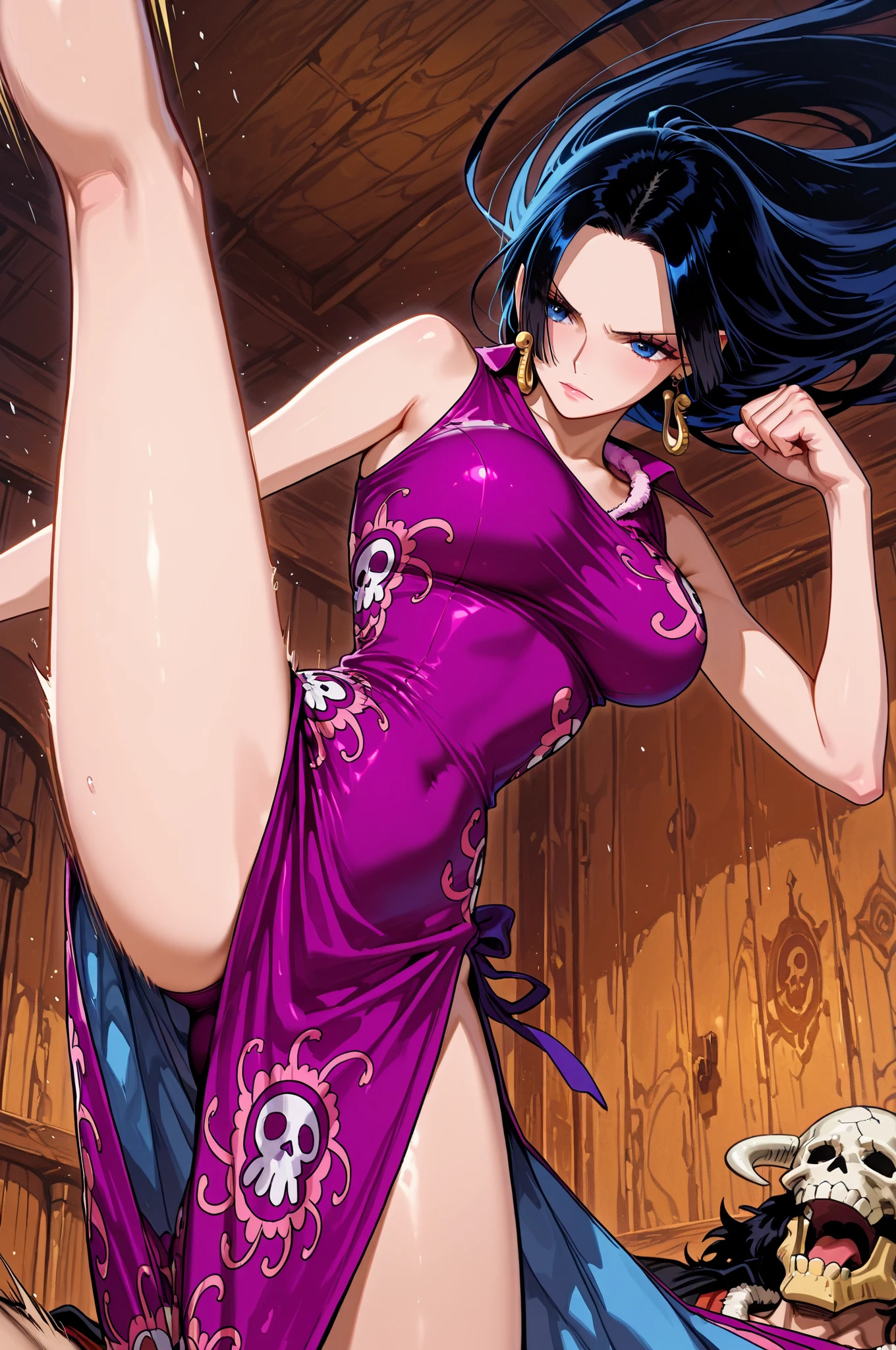 
woman((28 years old)), hair((Wavy, Black)), eye((smart eye, green)), Clothes((Purple bodysuit, Strapless, No sleeve, Green sash,)), girl，alone，Gray background，Artistic lighting，Beautiful Asian Goddess，eyelash, Red lipstick, (Shiny costumes),(Wearing a belt around his waist),(Rope Bondage:1.4),((Both wrists tied above the head)),((Show both armpits)),縛られたwoman,Sensual,(風に吹かれるhair),Graceful features，No sleeve，Mature Woman, 成熟したwoman,Detailed fingers, Perfect hands, Length 180cm,Small face,sweating,Soft thighs,Sexy legs,Sexy ass, Cleavage,Open the chest,Smooth thighs and legs，((Amazing orgasm)),大きなSexy ass, Perfect Body Proportions, Slim waist,Nipples visible,Tight waist,(Long legs:1.4),F cup bust,Huge :1.3，perspective:1.2，Looking at the audience，Character-centric，symmetry diagram，whole body:1.5，From below:1.1，Abdominal shot