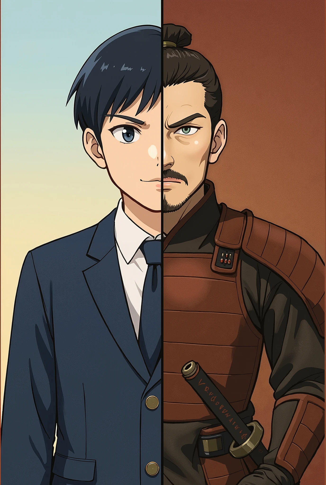 Modern anime style,upper body,Graceful Standing Position,emotional expression,blurry background,creates soft light,delicate texture,soft colors,4K Rendering,Realistic,high quality,deep photo effect,Artistic,Digital Paint