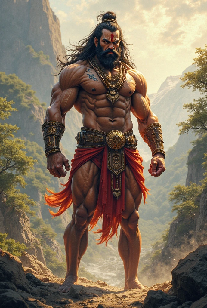 Hanuman with best body