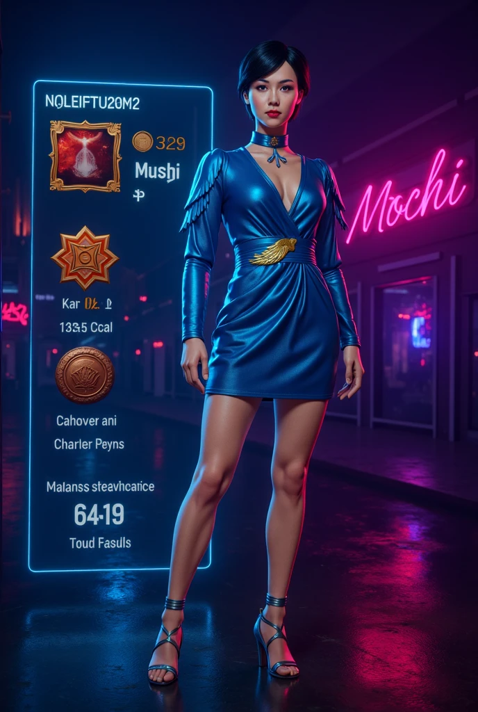 (masterpiece, realistic:1.3), (extremely intricate:1.2), (photorealistic:1.4), (extremely delicate), (ultra realistic:1.3), (hyperrealistic 3d render), hyperrealistic photography, extremely detailed CG unity 8k wallpaper, HDR, RAW photo, dslr, (instagram most viewed:1.3), trending on CGSociety, (medium shot:1.2, from below:1.2), front lighting, fantasy, intricate, elegant, highly detailed, lifelike, photorealistic, digital painting, artstation, illustration, concept art, smooth, sharp focus, extremely detailed magazine cover-style digital painting, (magazine cover-style:1.3), adding a touch of fantasy to the scene, the text on the cover should be bold and attention-grabbing, with the title of the magazine and a catchy headline, the overall style should be modern and trendy, with a focus on fashion and fantasy, helvetica-bold,
<lora:ostris_HDhelper_v10:0.1>, <lora:ostris_detailSlider_v40:2>, <lora:envy_betterhands_beta2:1.2>, (pale skin, detailed skin:1.3, Glossy skin + Shiny skin:1.1), blonde hair, hair ornament, exquisite earrings, necklace, lace trim choker, (gigantic breasts:1.2), skinny body, fit body, slim, narrow waist, slim legs, long legs,
Cropped ankle pants with a tailored jacket and blouse, Queen, Average Height, Narrow Hips, Heart-Shaped Face, Dark Skin, Brunette Hair, turquoise Eyes, Short Nose, Thick Lips, Prominent Chin, Long Hair, Straight Hair, Messy Top Knot, firm breasts, Stud earrings, coral, cream lipstick, flying, waving, An interactive urban art installation, allowing visitors to contribute to a collaborative mural or sculpture,
<lora:xphg_jujutsuKaisen_maiZenin_v10:0.7>, short hair, green hair, blue gakuran, long sleeves, oxford platform heels,