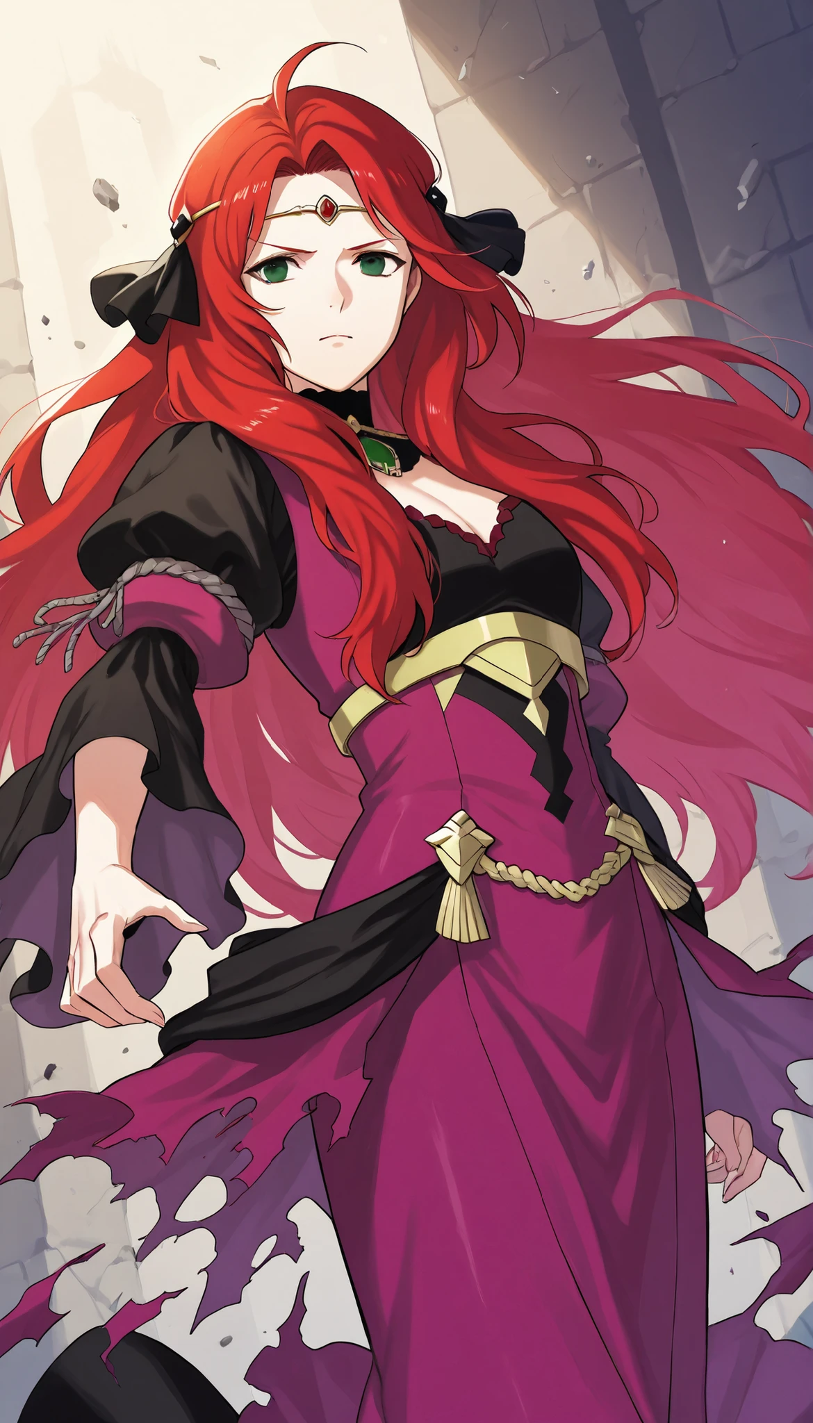 score_9, score_8_up, score_7_up, Source_anime, Dorothea (Fire Emblem), Disconnect,Broken clothes