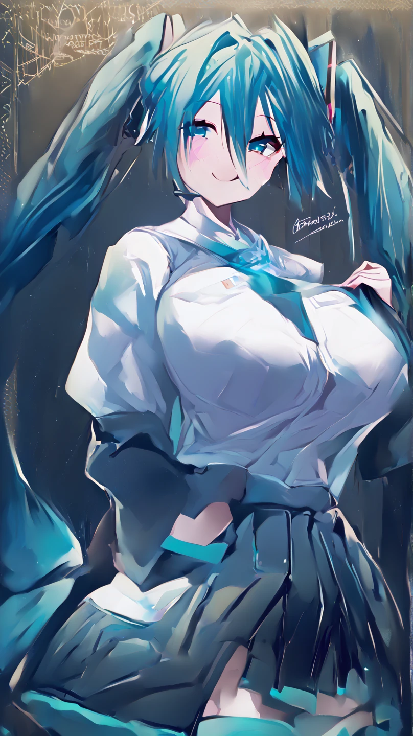 masterpiece, best quality, 1girl, (sky blue hair, long hair, detailed hair, cat ears, sky blue eyes, black hair ribbons:1.2), cute, (curvy, slim waist, bottomheavy, gigantic thighs, extremely wide hips:1.1)