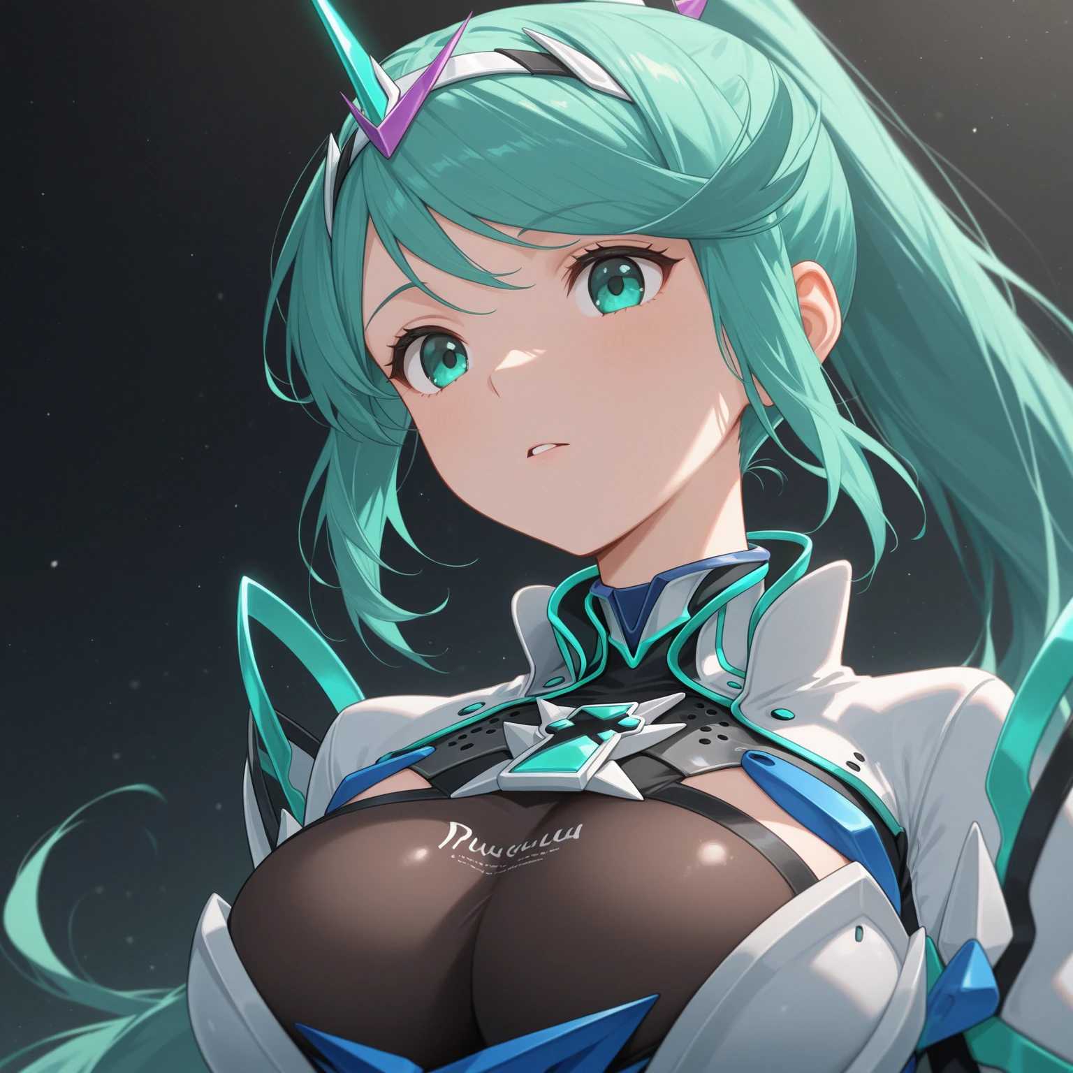 (8k, masterpiece), high resolution, high quality (best quality), Betty Rubble, Mothra, with a seductive look and smile, at an anime event, spectacular dynamic lighting, beautiful eyes, delicate face, detailed skin, detailed breasts, vivid colors,