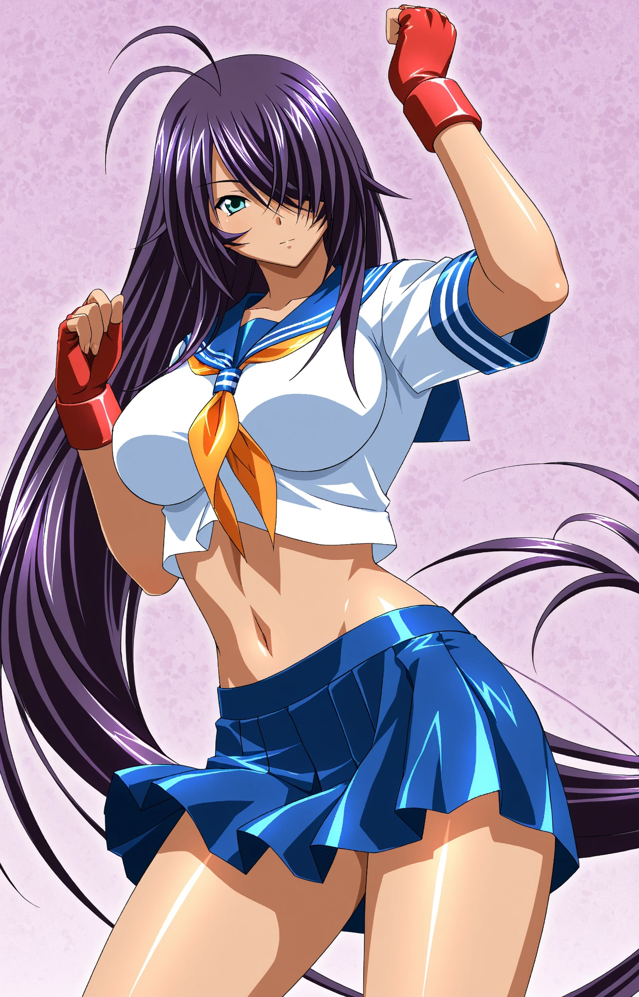 1girl, AKIYAMA_RINKO large breasts, navel, cheer uniform, cheerleading, ((spread armpit)),titsonastick 
(masterpiece, high quality, best quality, highres, absurdres:1.2),close up