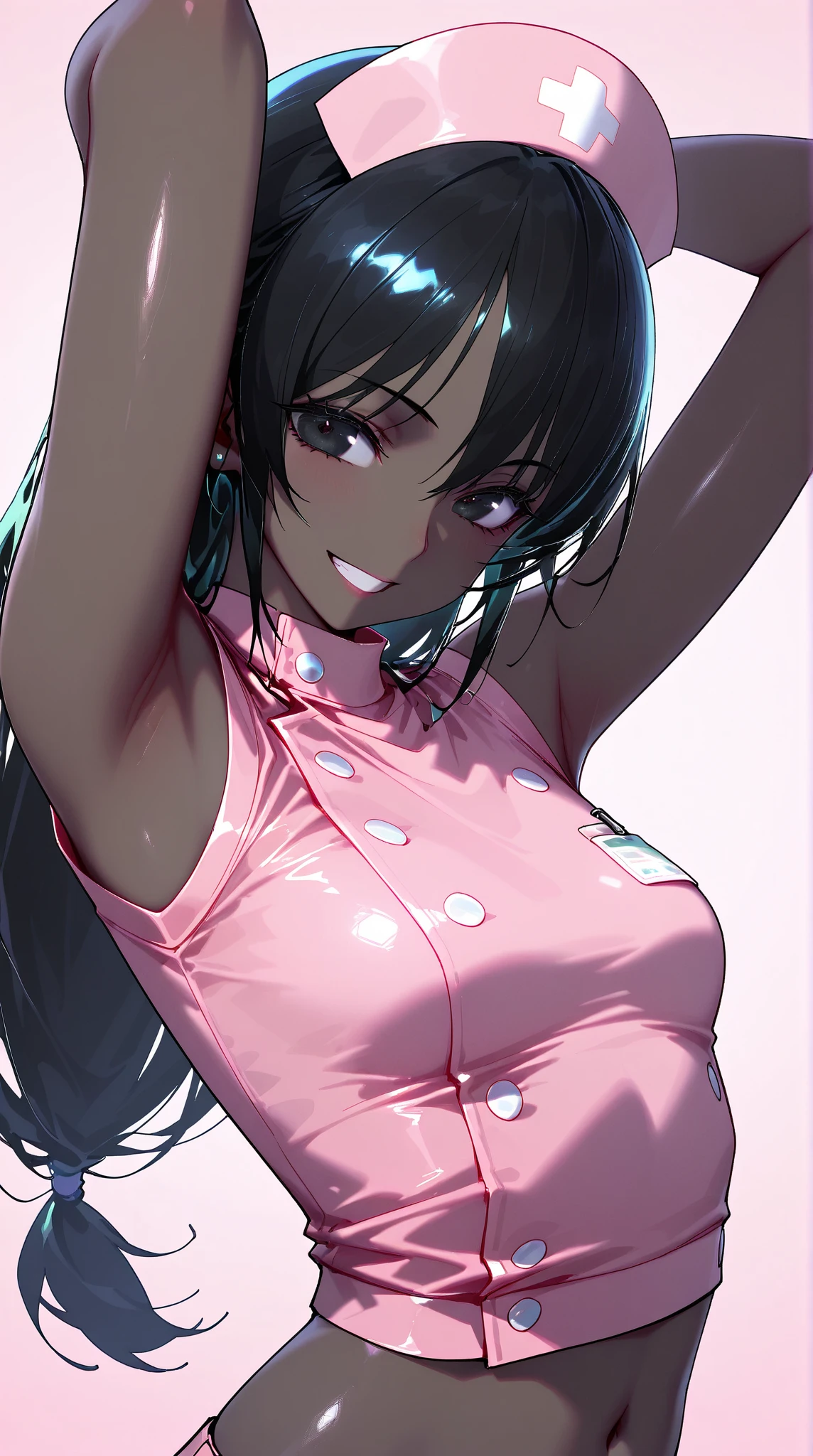 score_9, score_8_up, score_7_up, source_hentai,takeda hiromitsu style,tannde skin, perky lips, big lips, tongue, spit, licking lips, cardboard glory hole, glory hole, sweat,sweatdrop, background bedroom, best quality, masterpiece,4k