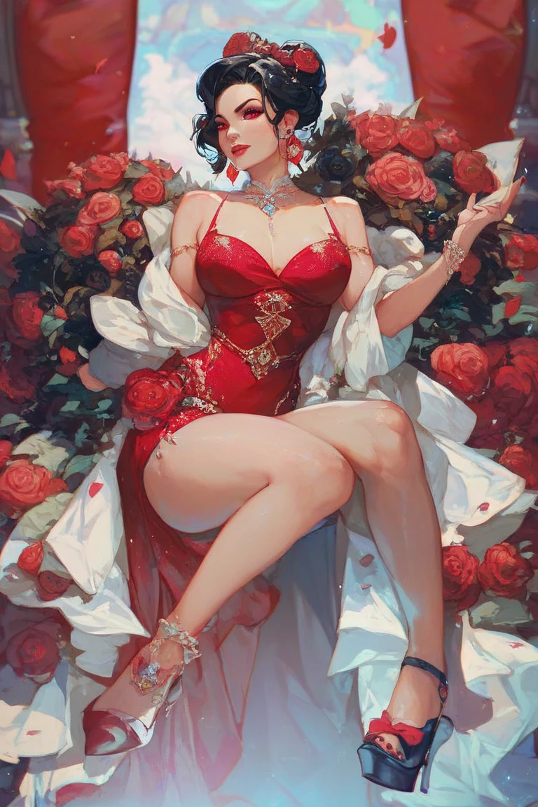 Detailed Background,Art Deco,Beautiful landscape painting,Botanical Art,Flower Art,(Floral:1.2), (masterpiece, Highest quality),Vibrant colors,colorful, Highest quality, Amazing details, Anatomically correct, Line art, Written boundary depth,Flat Shading,Bokeh, woman、14 years old、Black Hair、 whole body、Showing off pussy、 Sit with your legs apart:1.5、Showing pussy、sexy、Passionate、Stretch your legs、(Thighs)、(Small breasts)、Slim style、(barefoot)、 Mucha style、Ukiyo-e style、Looking up at the camera、Browsing Caution,pink short skirt, white top