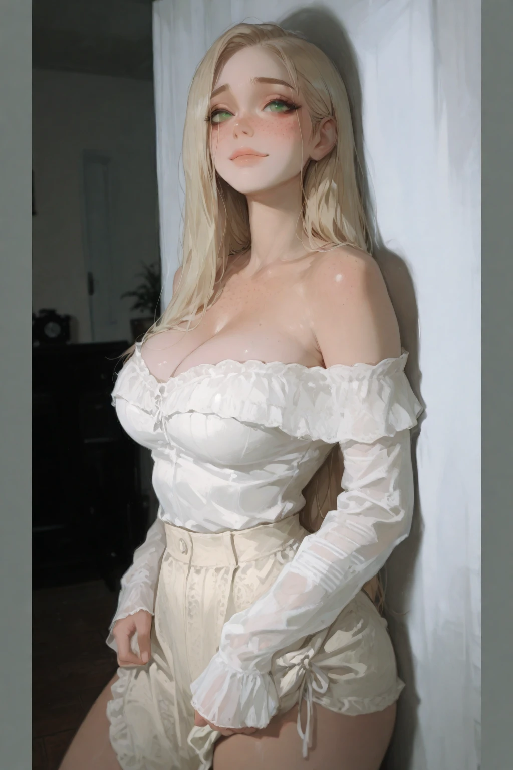 Close up of white short sleeves on mannequin with black background, By George Cavallon (Giorgio Cavallon) inspired marble sculptures, zbrush central selection, specific group, Clothing made from veins, biomechanical garment, torn white clothes, flowing realistic fabric, wearing translucent sheet, wrinkled clothes, flowy fabric, White wrinkled shirt,wetclothes,Front view