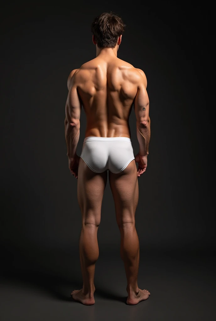 Sexy man without underwear