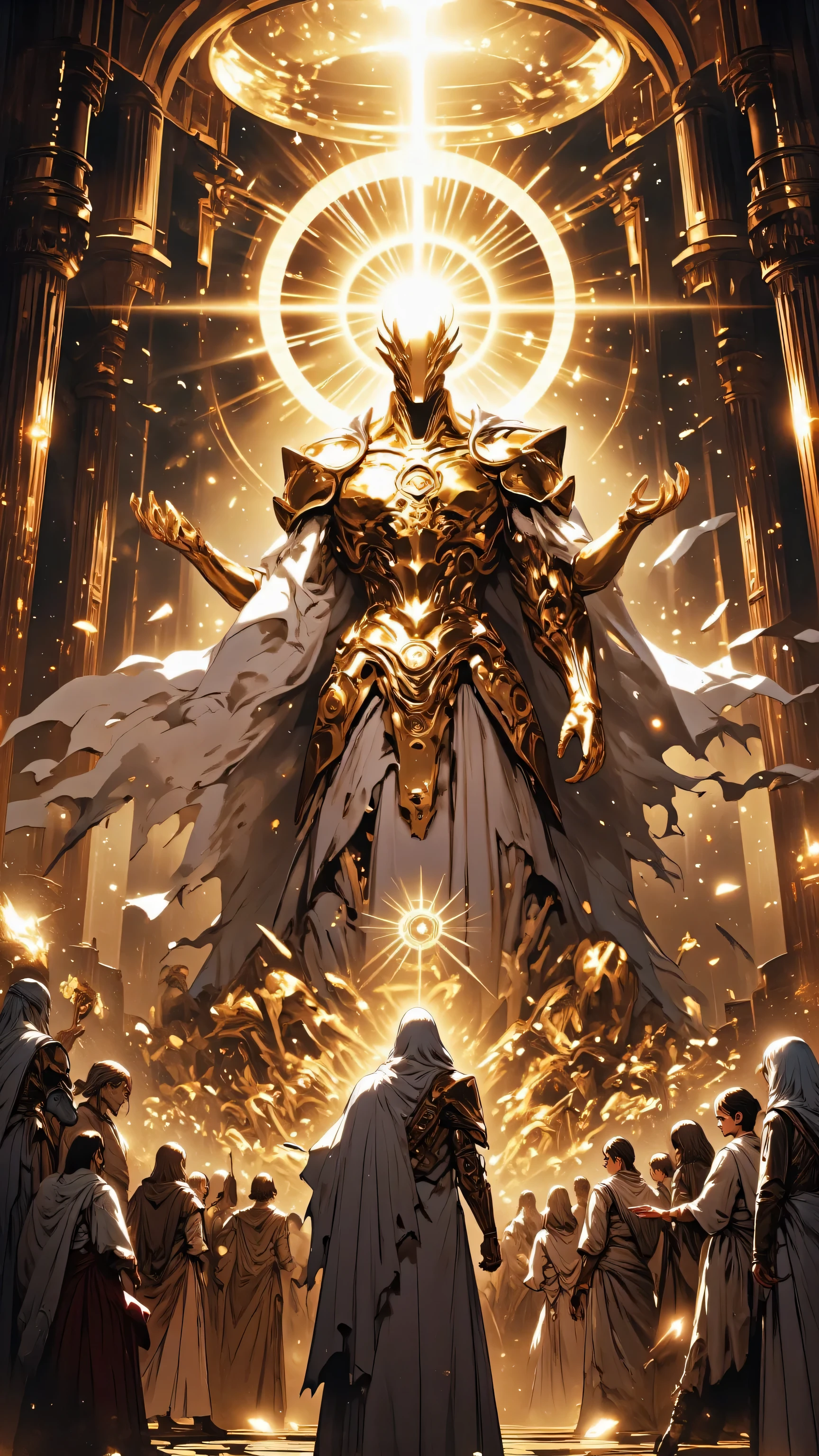 highdefinition image、use the Western concept of reincarnation as an image、god々しいgodの姿と受け入れる人たち