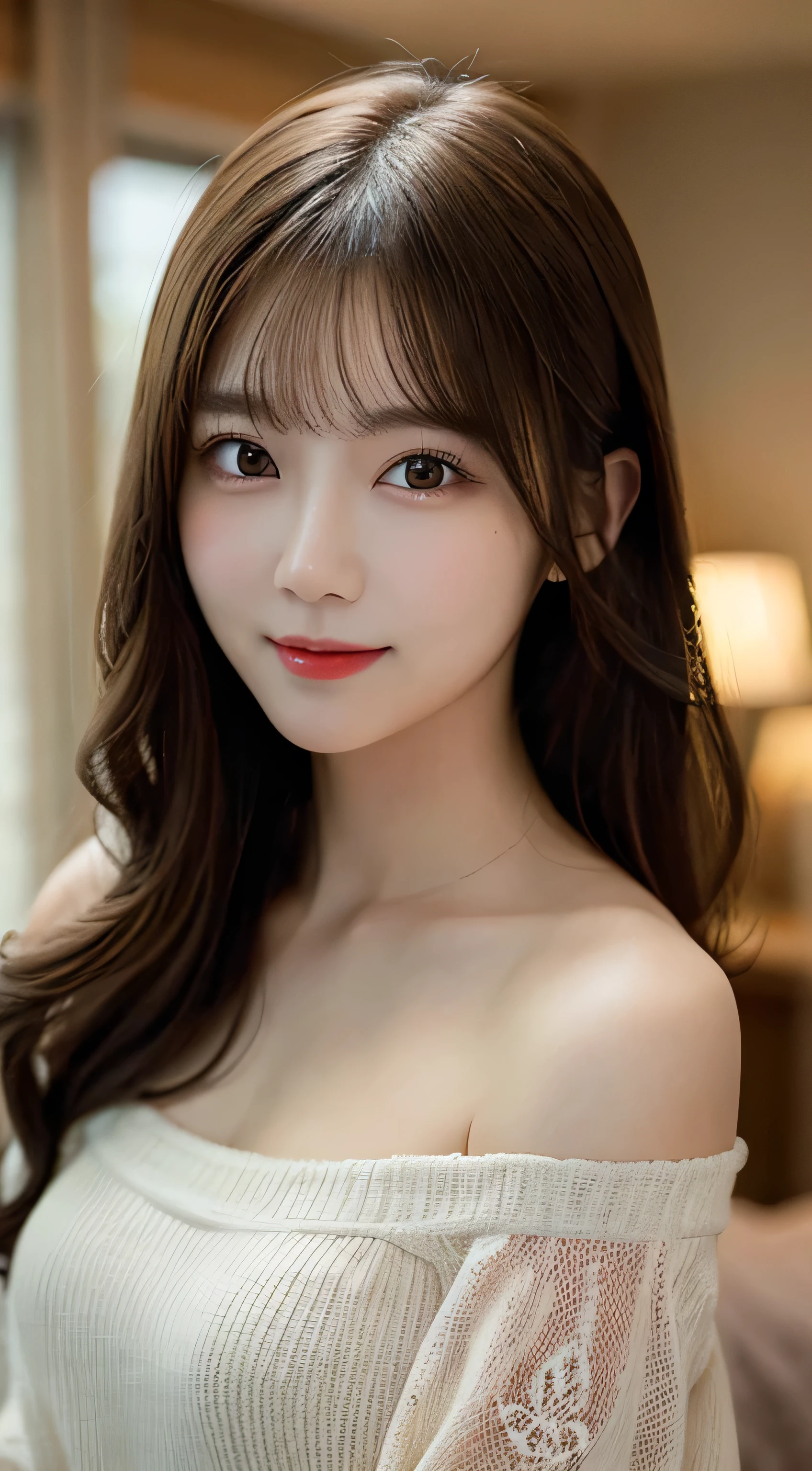 Masterpiece,(8k, RAW photo, best quality, masterpiece:1.2), (realistic, photo-realistic:1.4), (extremely detailed 8k wallpaper), sharp focus, depth of field, blur background, bokeh,Do not split,in the room,(Japanese Woman),20-year-old woman, candy,short hair, candy:1,5,(well-proportioned body shape:1.5),(Wearing : 1.5),The whole body was photographed, poses,smile