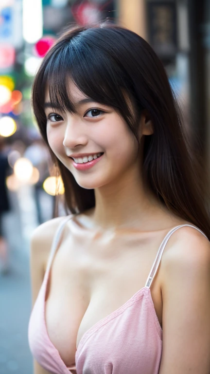 (8K、RAW Photos、Highest quality、masterpiece:1.2)、(Realistic、Realistic:1.37)、Super detailed、Ultra-high resolution、1 Girl、View your viewers、Beautifully detailed face、Laughter、narrow、(Slim waist) :1.3)、Beautiful and detailed skin、Skin Texture、Floating Hair、Professional Lighting、Human whole body、Long Hair、 white lace bikini、festival、on the road、Sparkler