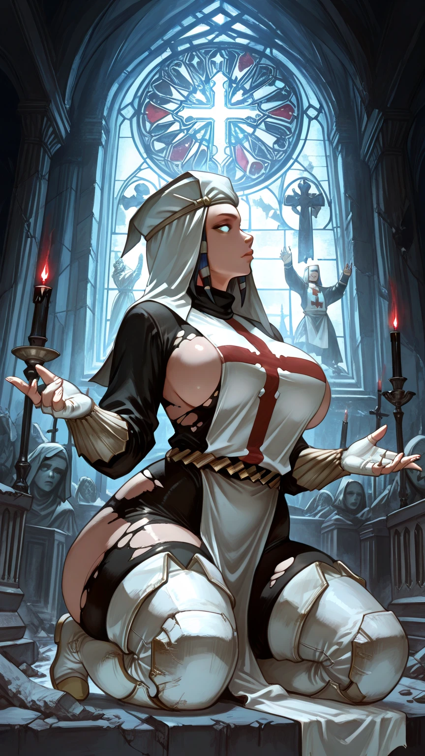 astrea,blonde hair,blunt bangs,brown eyes,sad,
hood,white dress,blood on clothes,blood on face,
long sleeves,cleavage,looking at viewer,lying,covered nipples,
dark cave,blood pool,
(insanely detailed, masterpiece, best quality),solo,<lora:astrea-10DSRv7:0.8>,
