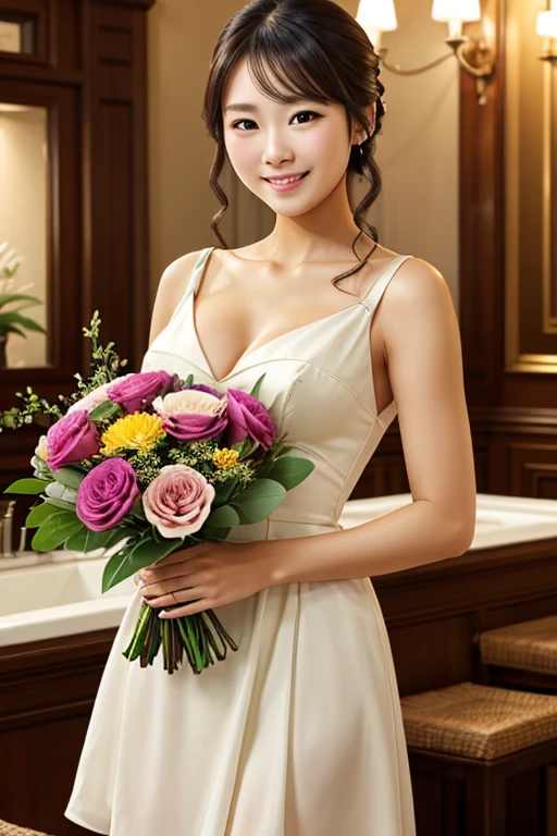 Lee jong suk marrying a 3 woman with short shoulder length hair, pretty with purple glasses